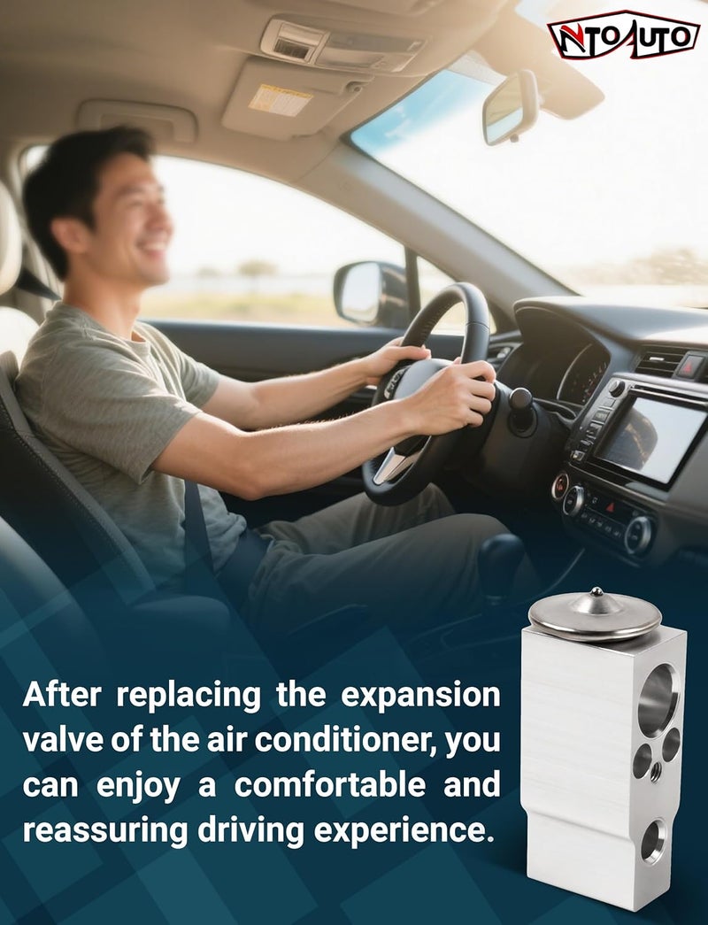 Ntoauto 10355C A/C Expansion Valve Compatible with CT200H LS460 Corolla RAV4 Civic CR-V CR-Z Insight XB Legacy Outback Vibe - Image 5